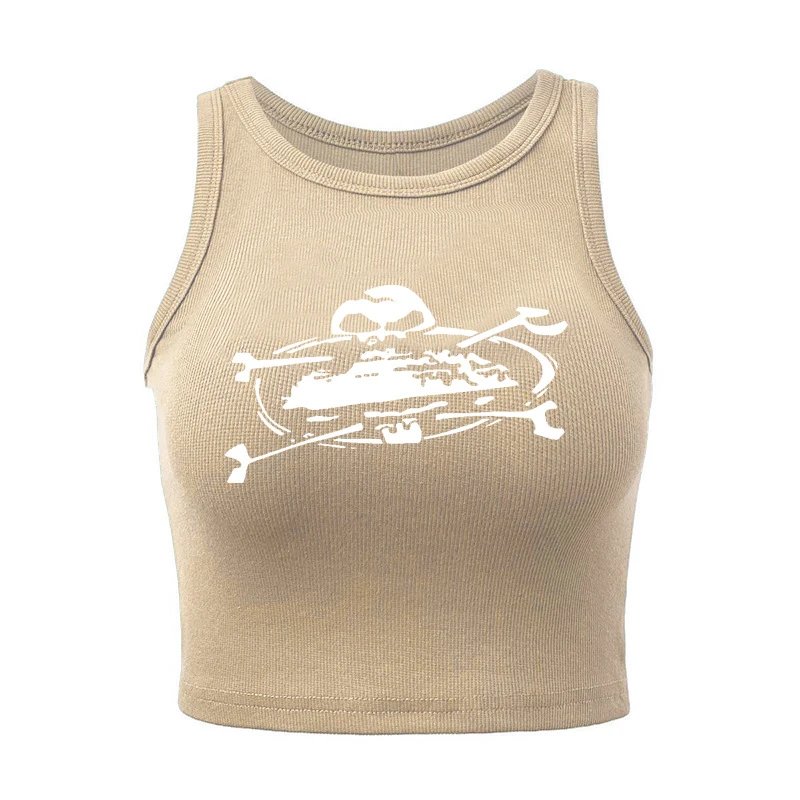 skull tank top