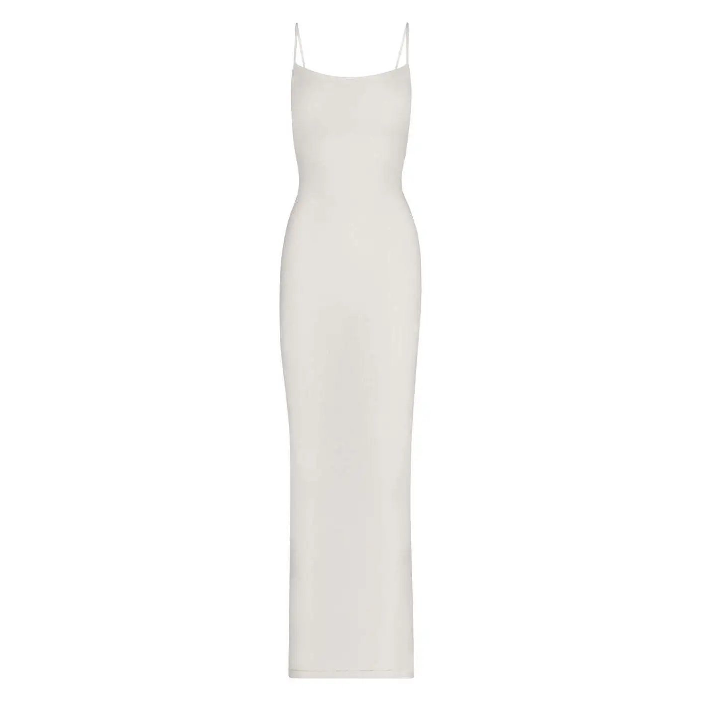 Women's Bateau Neck Spaghetti Straps High Waist Slim Hip Wrap Maxi Dress Party Prom Evening Dress