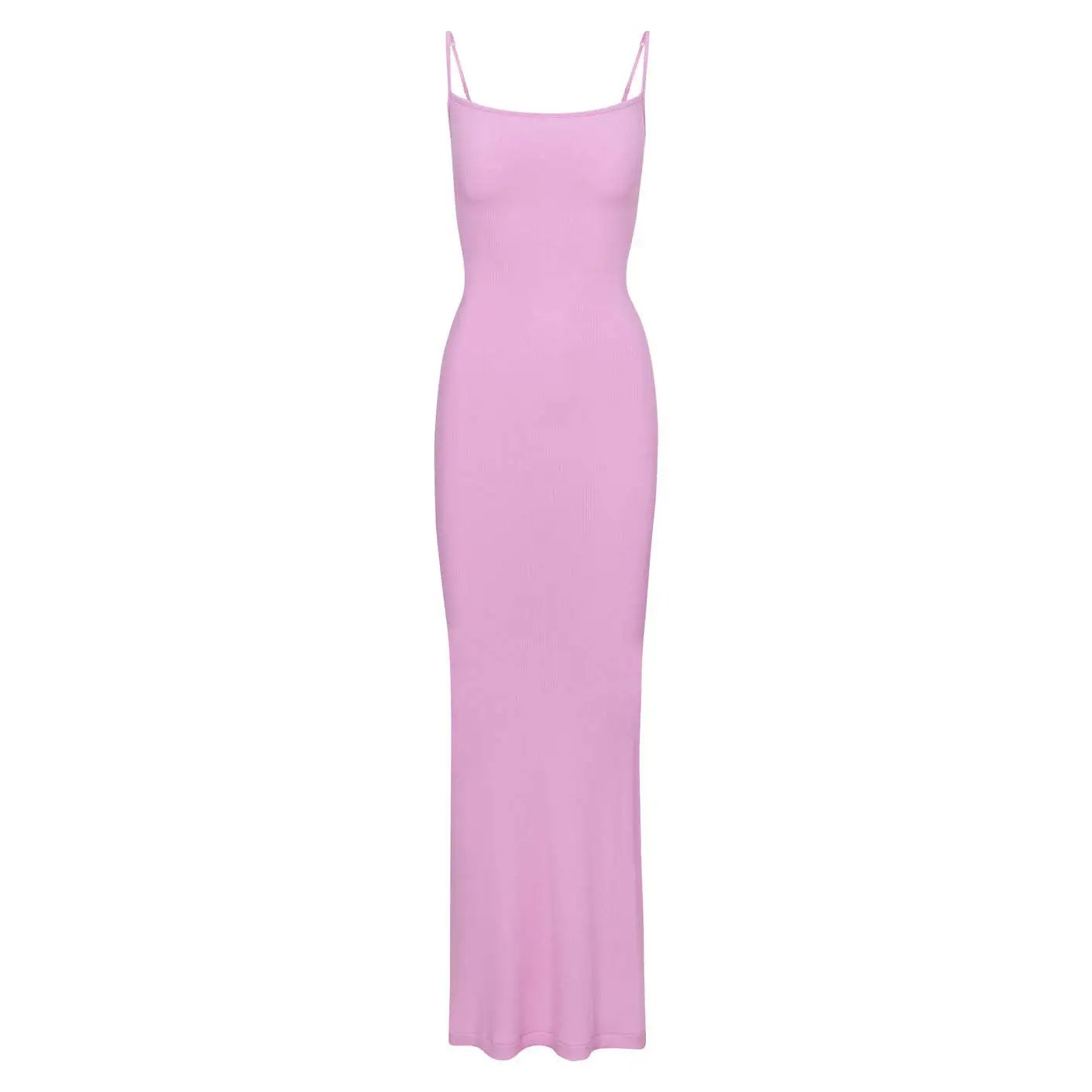 Women's Bateau Neck Spaghetti Straps High Waist Slim Hip Wrap Maxi Dress Party Prom Evening Dress