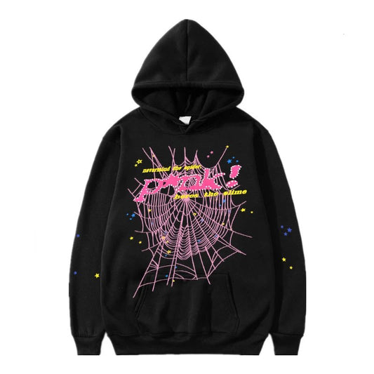 spider web hoodie