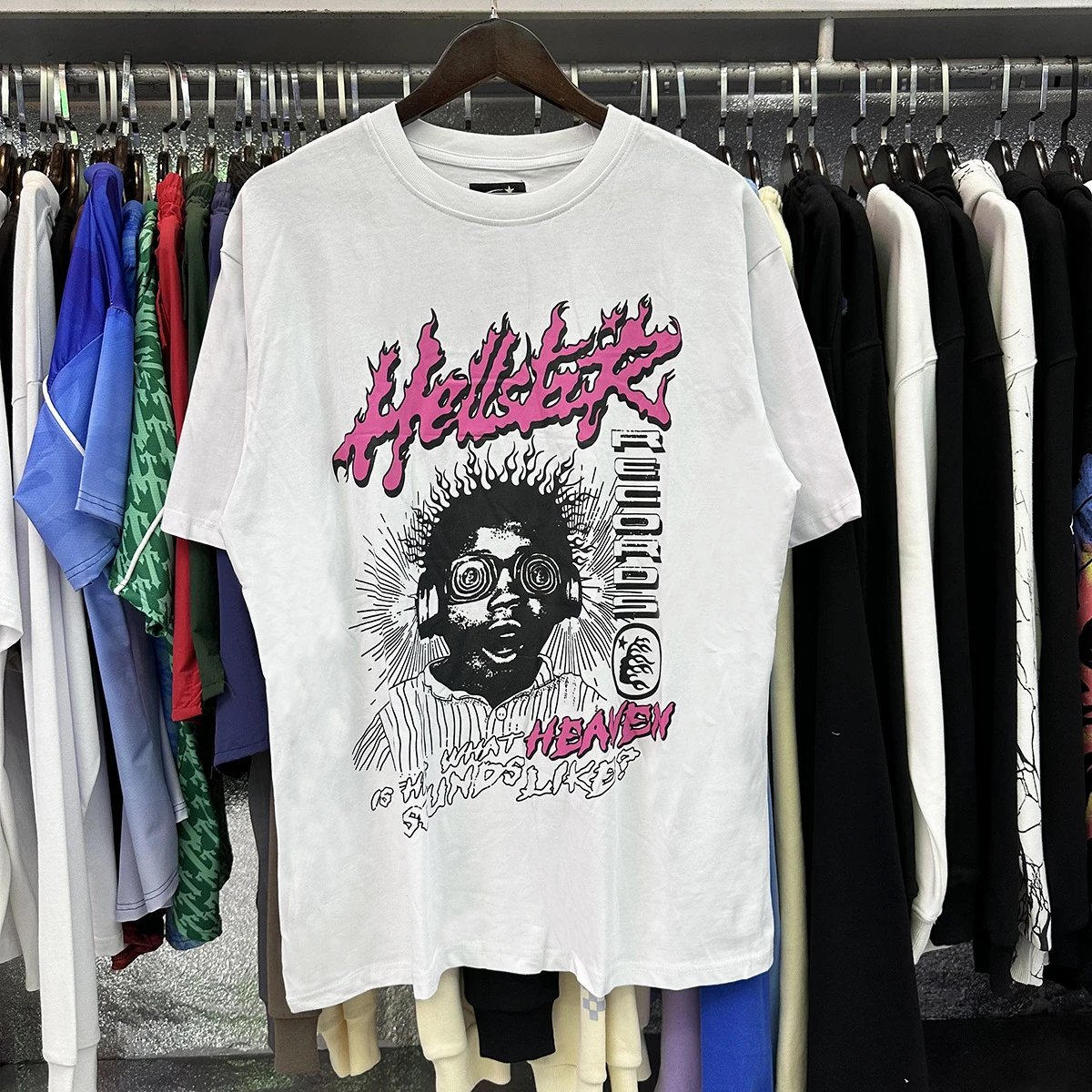 Hellstar what heaven sounds like Graphic Shirt Unisex