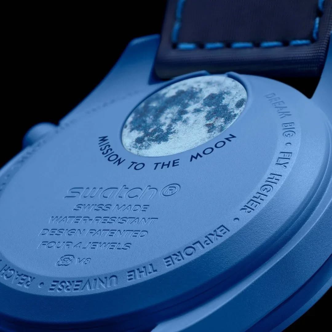 Omega x Swatch Super Blue MoonSwatch - Mission to the Moon