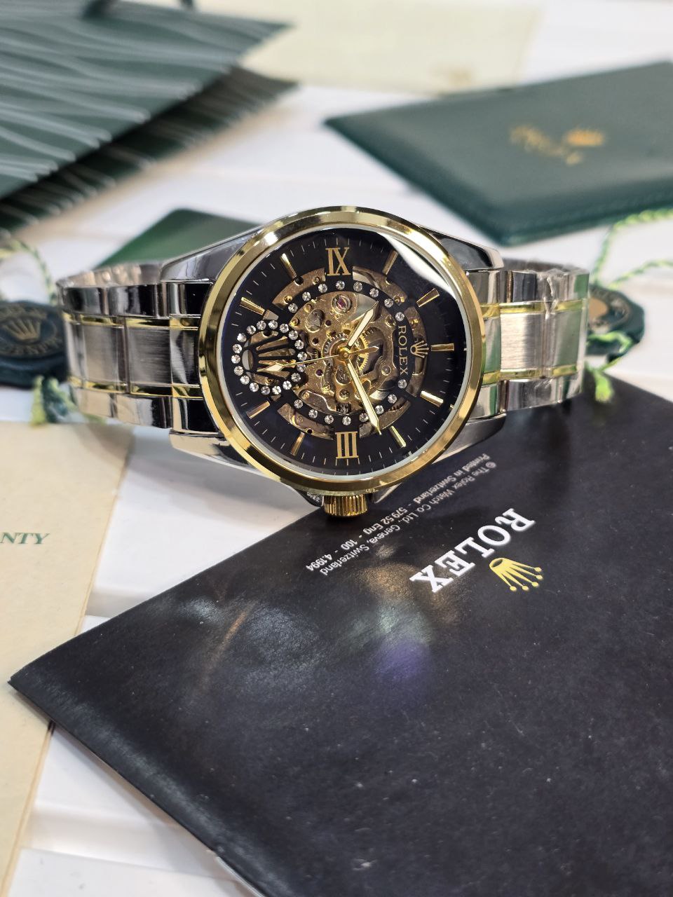 Rolex Skeleton Open Heart