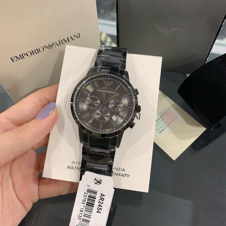 Emporio Armani Stainless Steel Royal Dial