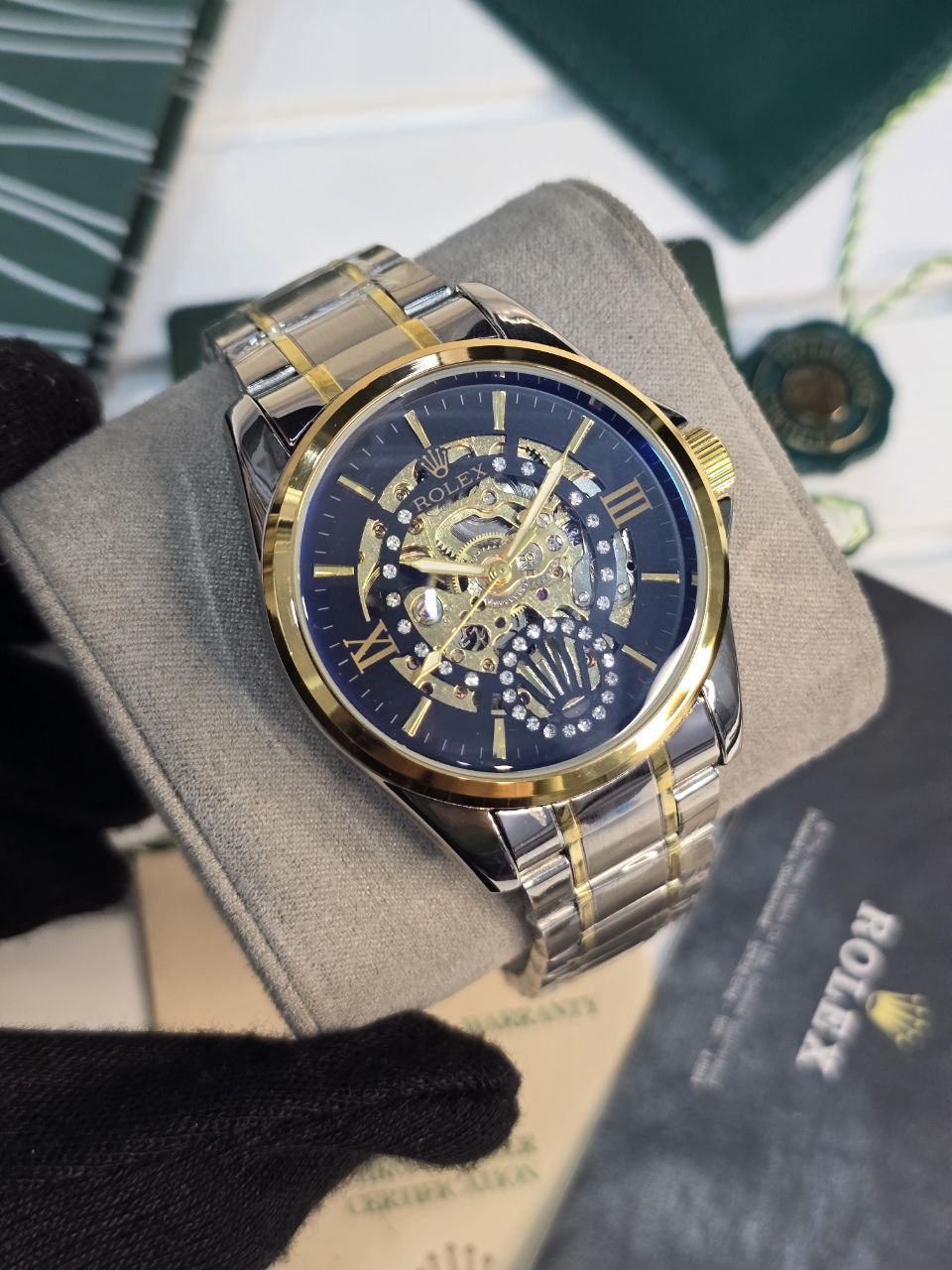 Rolex Skeleton Open Heart