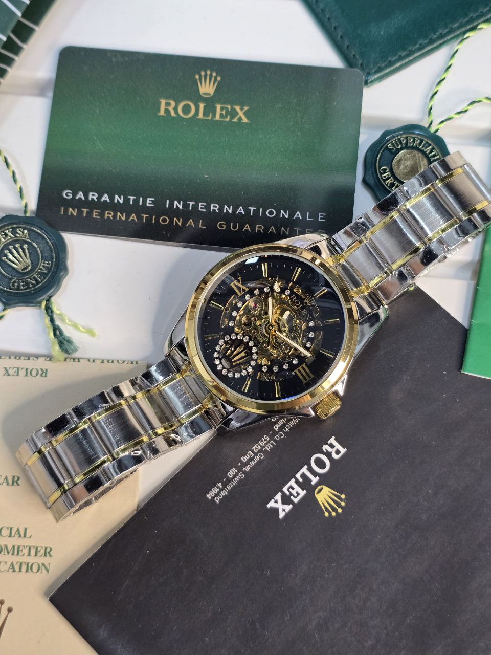 Rolex Skeleton Open Heart
