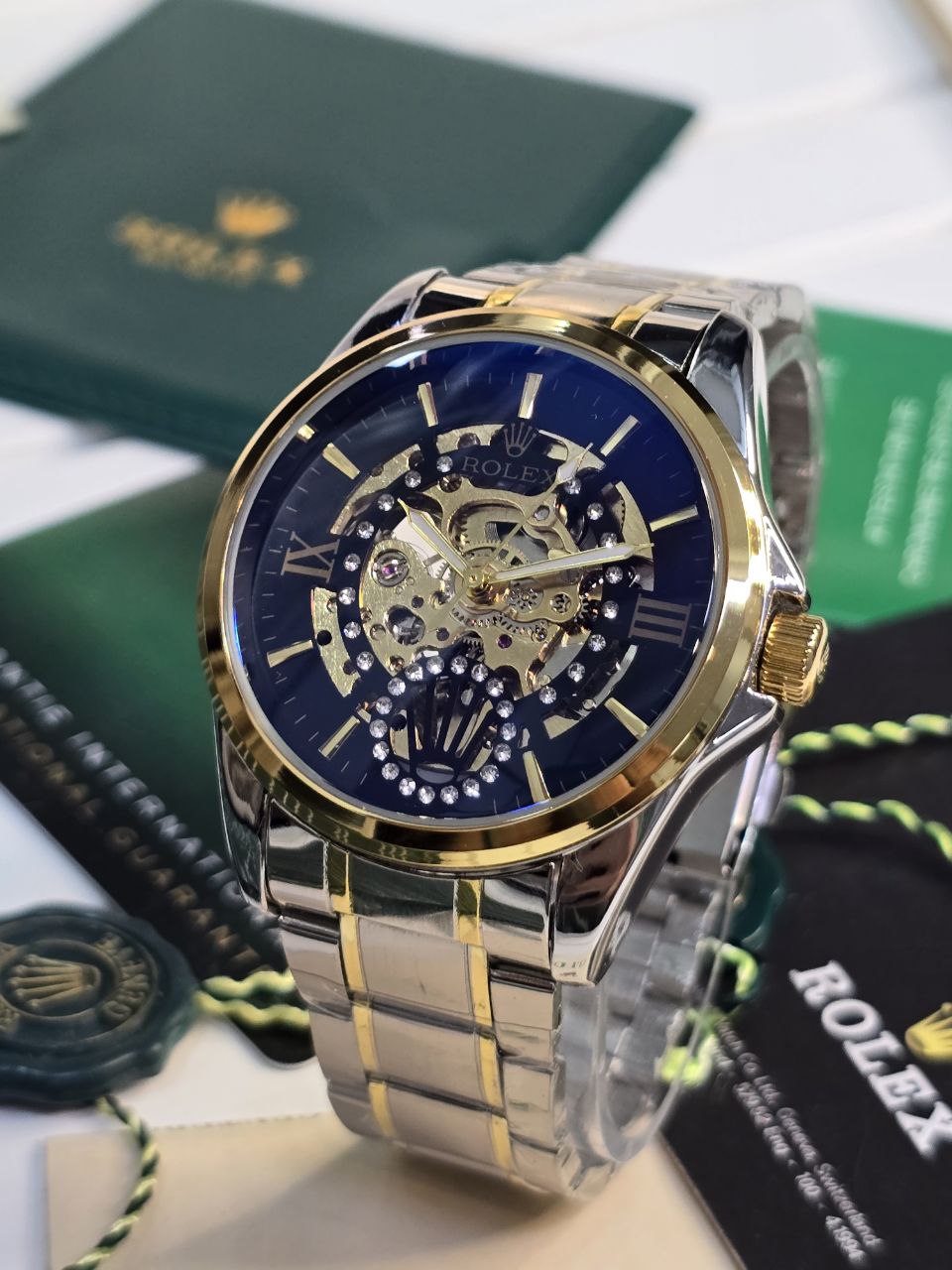 Rolex Skeleton Open Heart