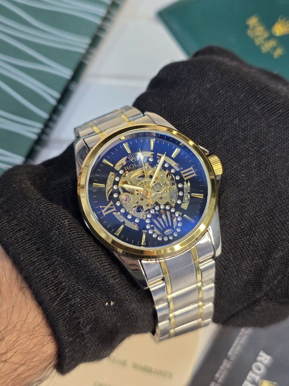 Rolex Skeleton Open Heart